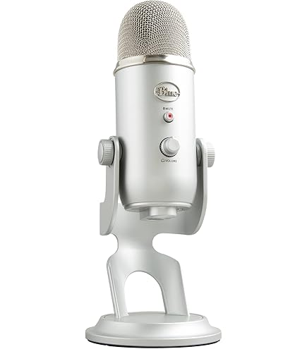 Blue Microphones Yeti コンデンサーマイク シルバー usb Amazon.co.jp: Blue Microphones Yeti - Silver USBマイク シルバー